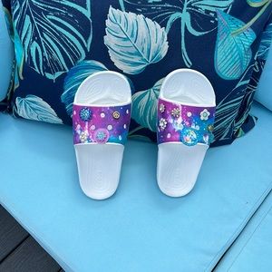 Womens crocs mens 6 w 8 worn once